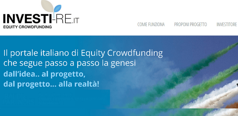 01Investi Re equity crowdfunding piattaforma italiana