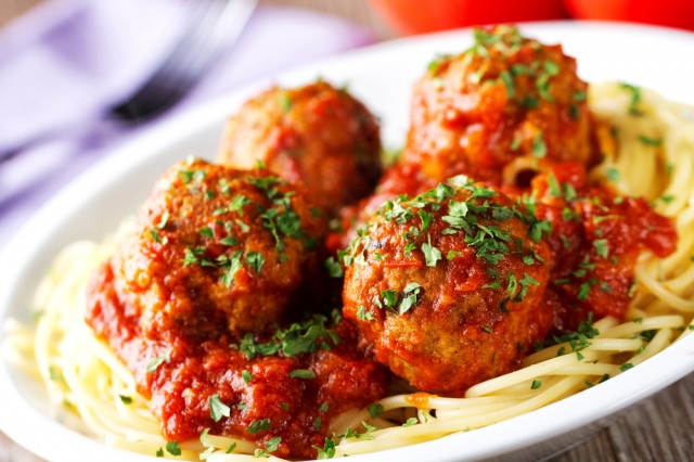 02Spaghetti meatballs