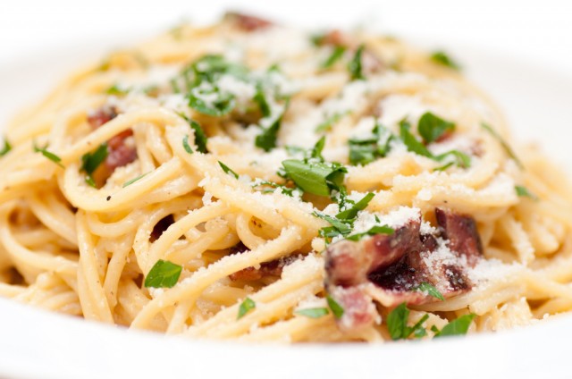 10Pasta alla carbonara