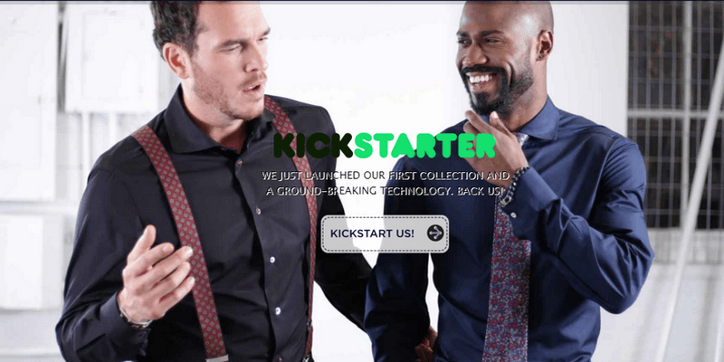 01Camicie su misura startup napoletana crowdfunding su Kickstarter