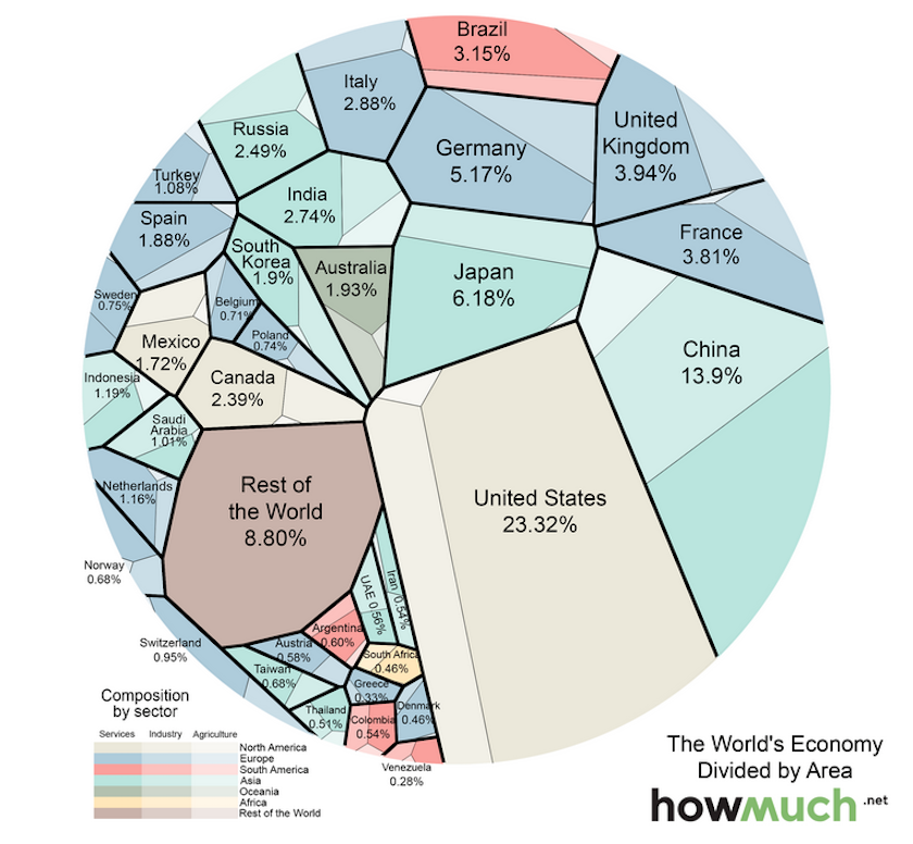 01GDP worldwide economy map