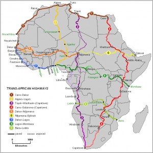 01MAPPA RETI STRADALI AFRICA