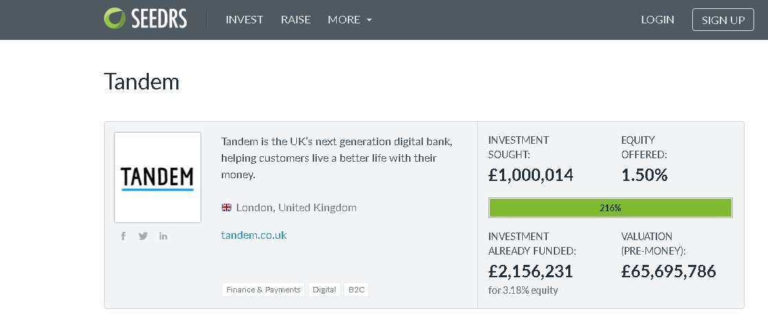 01tandem seedrs