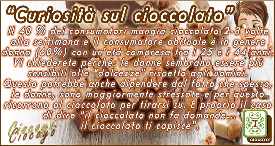 Curiosità sul cioccolato31 07 17