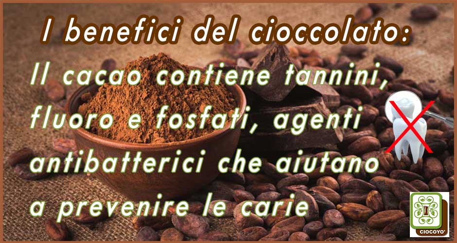 I benefici del cioccolato 24 04 17