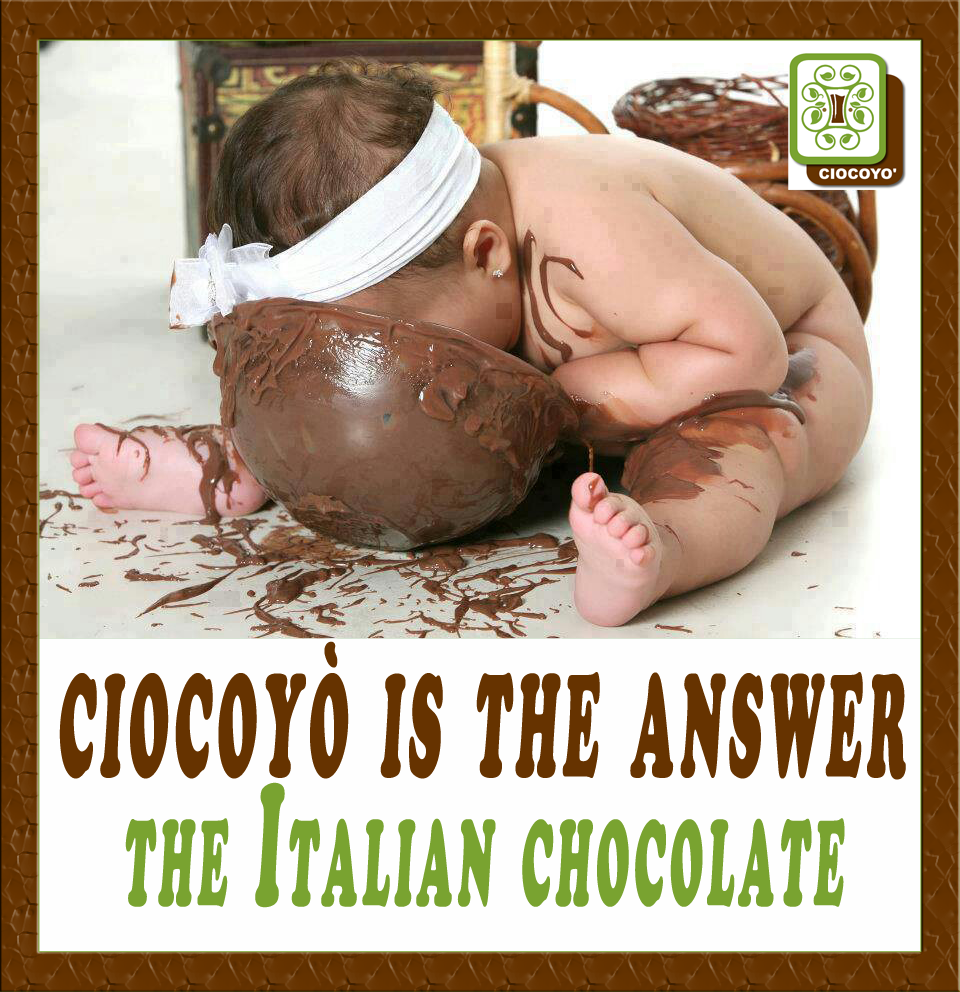 Spot bambino e cioccolata