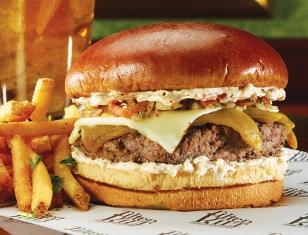 SPICY Tilted Kilt SOB burger 2014