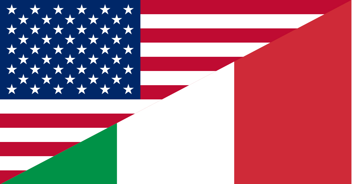 bandiera italiana americana1