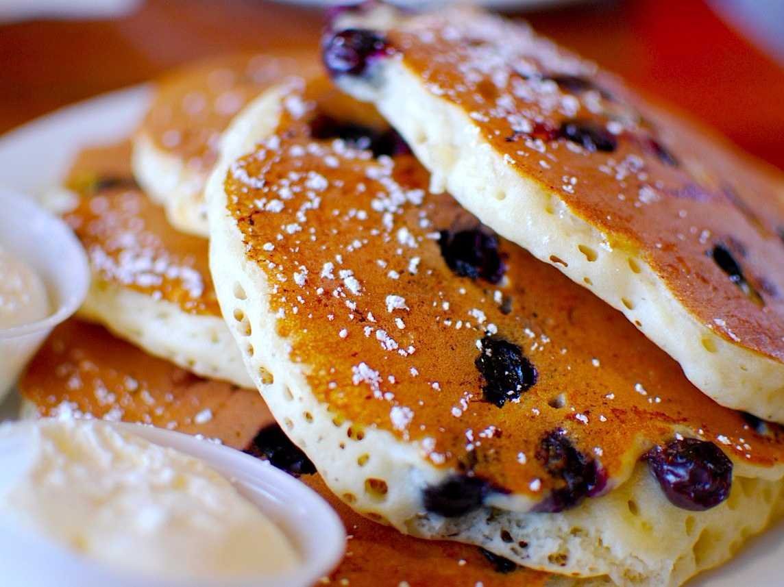 blueberry pancakes