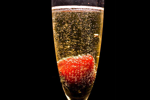 champagne fragole