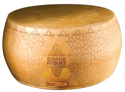 grana padano forma