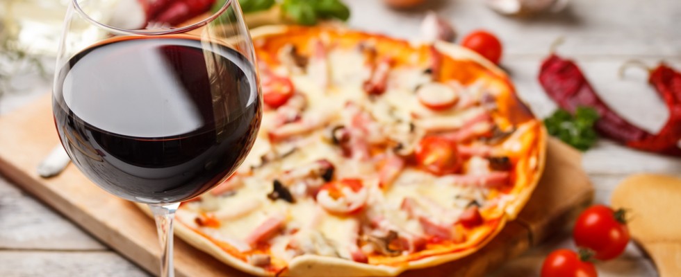 pizza e vino