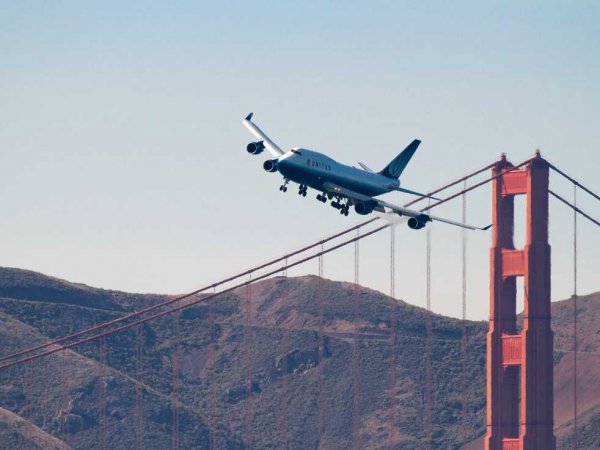 tilt plane golden gate san francisco flight